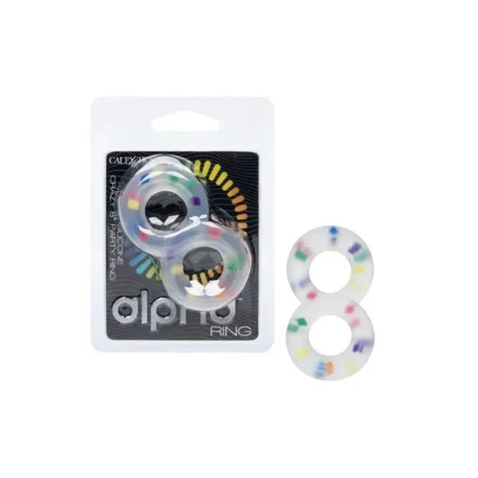 CalexoticsAlpha™–LiquidSiliconeCrazy8®PartyCockRing