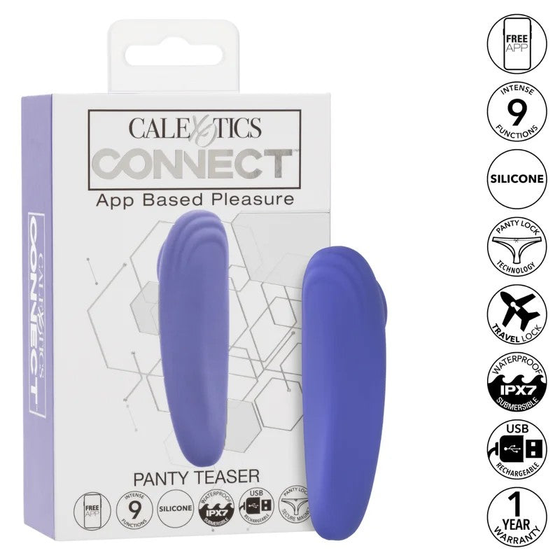 CalexoticsConnect–PantyTeaserClitoralVibrator(Purple)