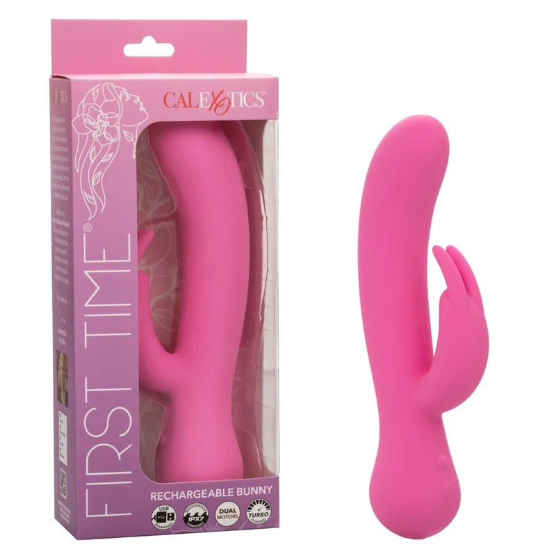 CalExoticsFirstTimeRabbitVibratorBunnyEarStimulator