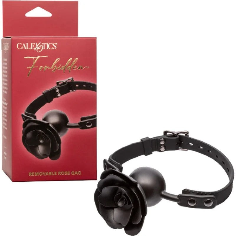 CalExoticsForbidden–RemovableRoseGag|BallGag