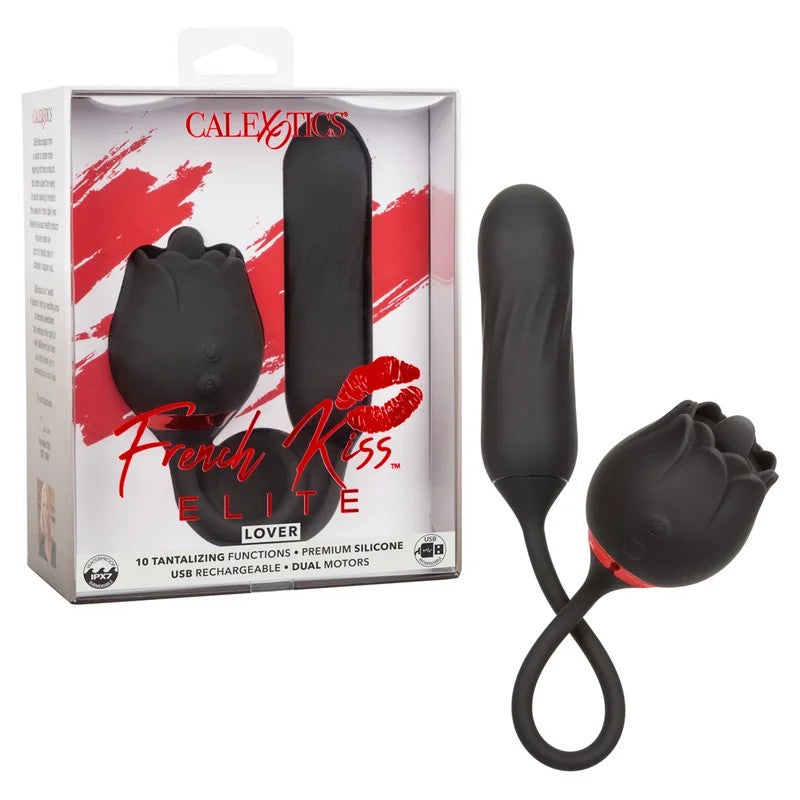 CalExoticsFrenchKissEliteLoverRoseVibrator