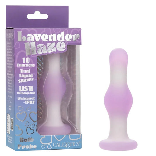 CalExoticsLavenderHazeBulbProbeVibratingAnalPlug