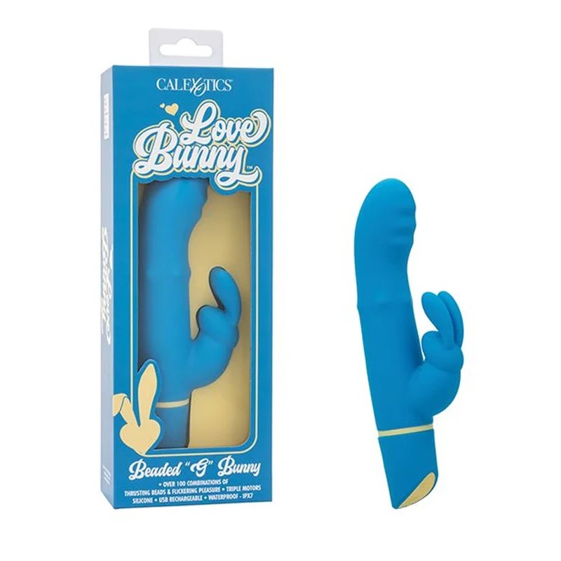 CalExoticsLoveBunnyBeadedGSpotRabbitVibrator