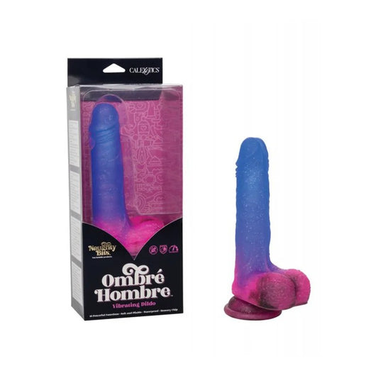 CalexoticsNaughtyBitsOmbreHombreVibratingDildo