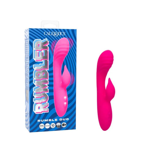 CalExoticsRumblerRumbleDuoVibrator–(Pink)