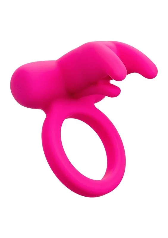 CalexoticsSiliconeRechargeableTripleClitFlickerCockRing