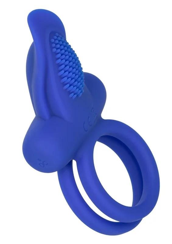 CalexoticsSiliconeRechargeableDualPleasureEnhancerCockRing
