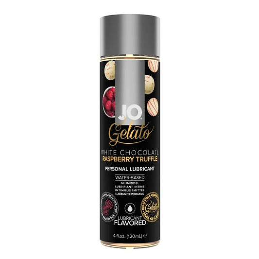 JO–H2OGelatoFlavouredWater-basedlubricant–120ml(WhiteChoc/Raspberry)