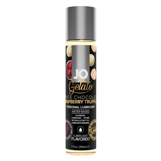 JO–H2OGelatoFlavouredWater-basedlubricant–30ml(WhiteChoc/Raspberry)