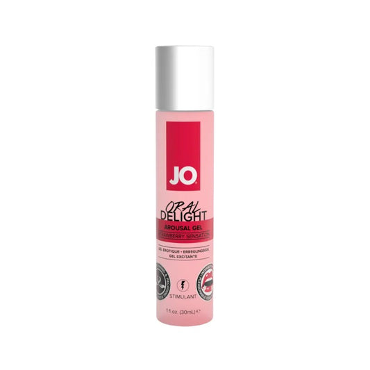 JO–OralDelightStrawberryArousalGel(30mls)