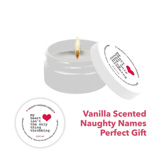 KamaSutra–NaughtyNotes“MyHeartIsn’tTheOnlyThingThrobbing”MassageCandle(50g)