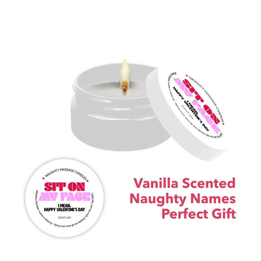 KamaSutra–NaughtyNotes“SitOnMyFace”MassageCandle(50g)