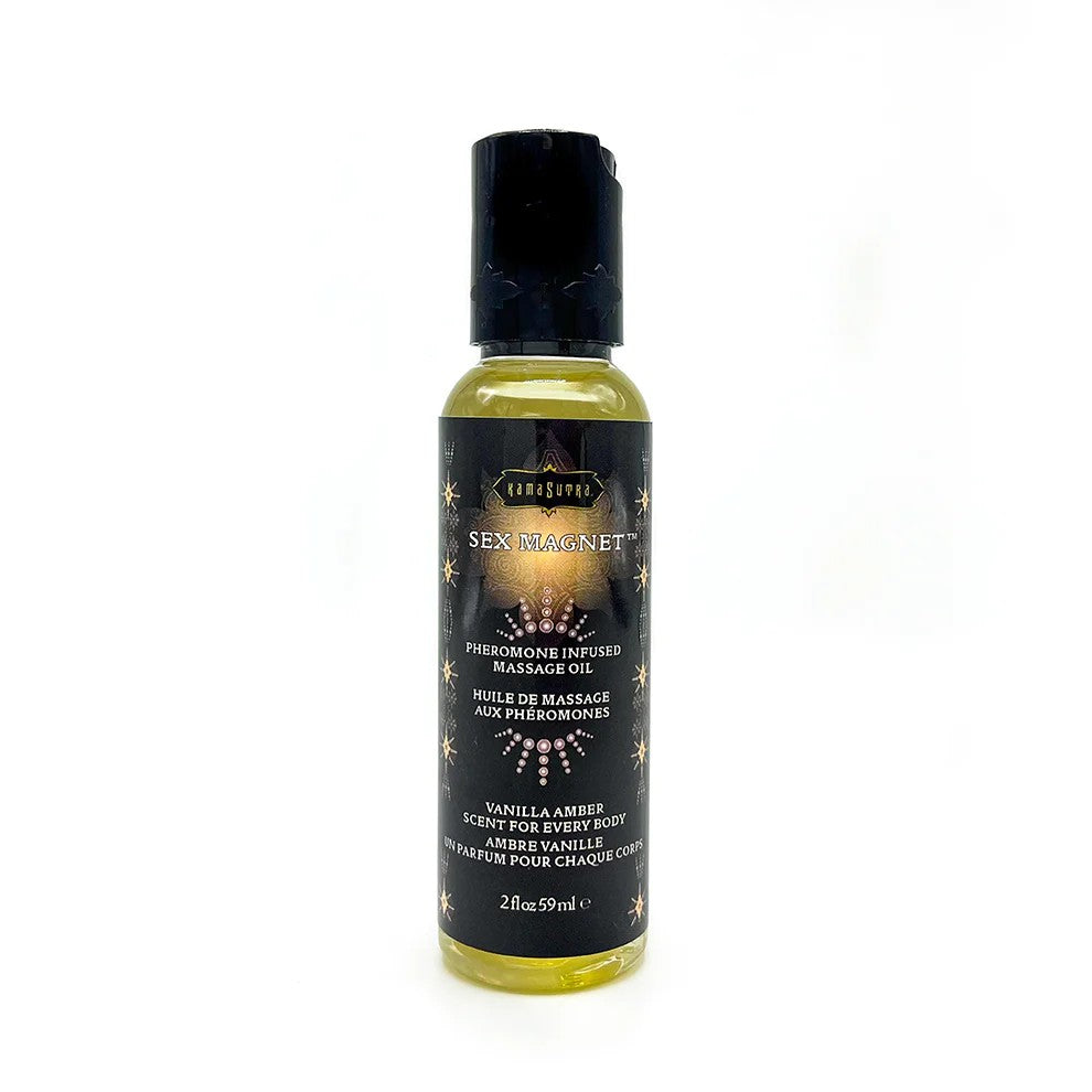 KamaSutra–“SexMagnet”PheromoneMassageOil–VanillaAmber(59ml)