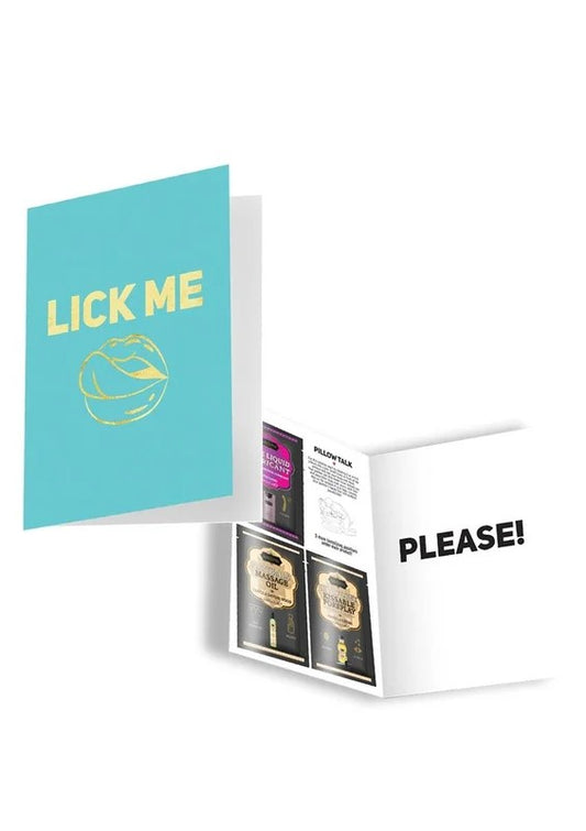 KamaSutraNaughtyNotesGreetingCardLickMe
