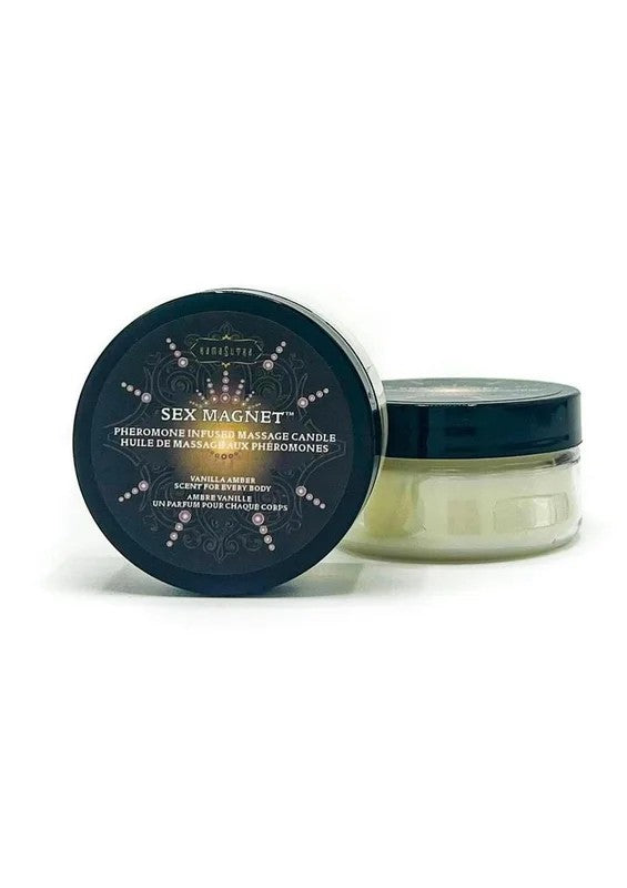 KamaSutraSexMagnetPheromoneMassageCandle1.7oz–VanillaAmber