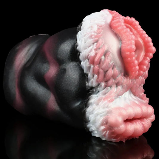 KangarooPussiesSexToysforMenBlowjob–DualChannelFantasyPocketPussyHandyMasturbator
