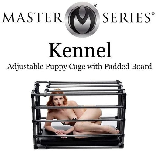 KennelAdjustablePuppyCagewithPaddedBoardbyMasterSeries