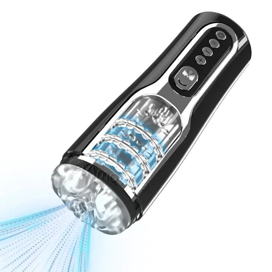 KEREROMaleMasturbatorsSexToysforMenwith10Thrusting&VibratingModes