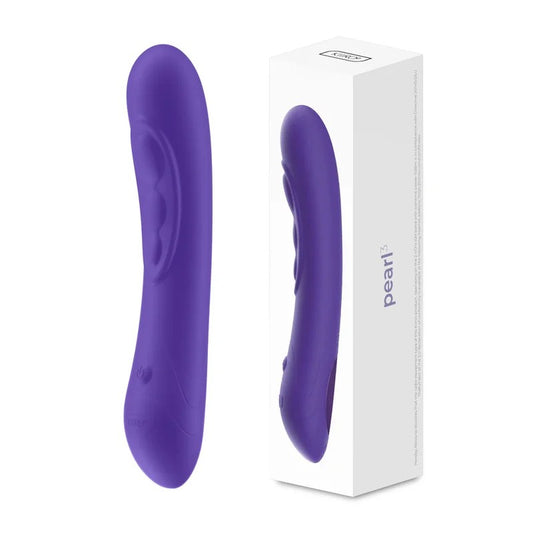 Kiiroo–“Pearl3”BluetoothInteractiveG-SpotVibrator(Purple)