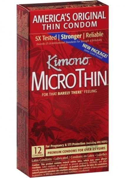 KimonoMircoThinCondoms–12Pack