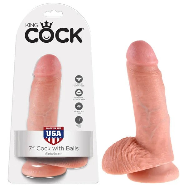 KingCock–7in.CockWithBalls(Flesh)