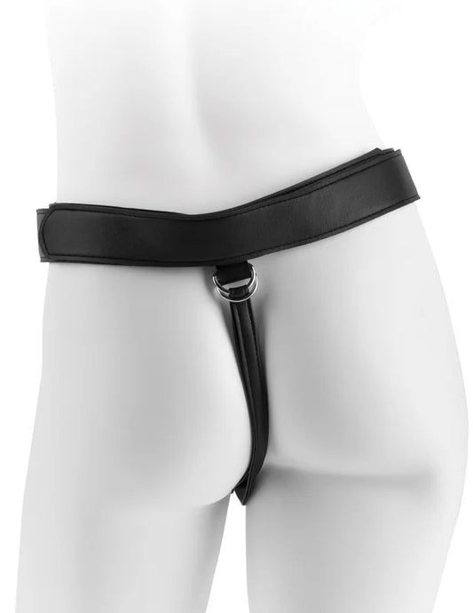 KingCock–Strap-OnHarnesswith7in.TwoCocksOneHole(LightFlesh)