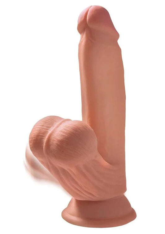 KingCockPlusTripleDensityDildowithSwingingBalls