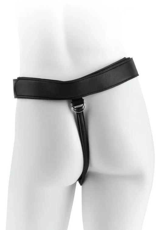 KingCockUncutCockDildowithStrap-OnHarness