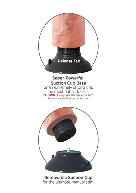 KingCockVibratingRealisticDildoWaterproof
