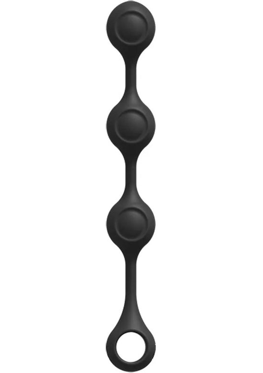 KinkAnalEssentialsWeightedSiliconeBeadedAnalBalls