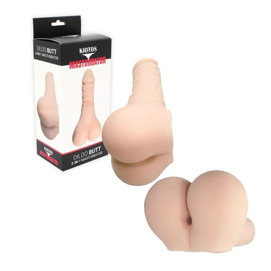 Kiotos–DildoButt2In1Masturbator–(Light/Flesh)