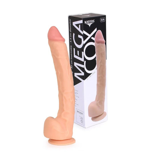 KiotosCox–MegaCox03Mega14″DongwithBalls(LightFlesh)
