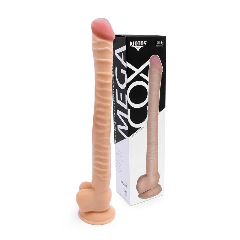 KiotosCox–MegaCox05Mega16″DongwithBalls(LightFlesh)
