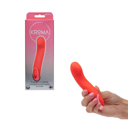 Kroma–TurboCurveRechargeableVibrator–(Pink)