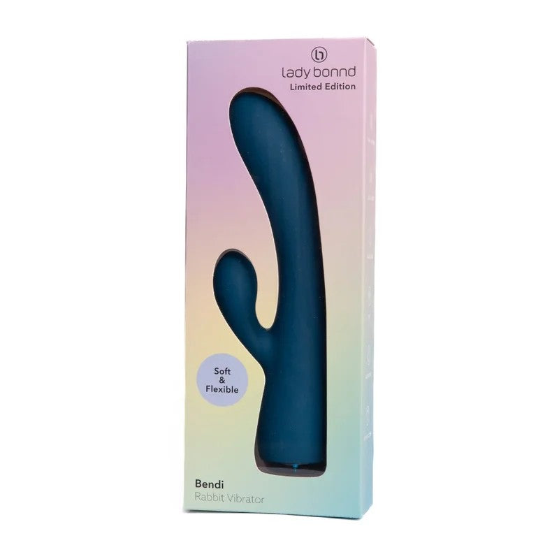 LadyBonnd–“Bendi”RabbitVibrator(Blue)