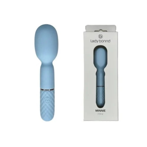 LadyBonnd–“Minnie”WandMassagerVibrator(Blue)