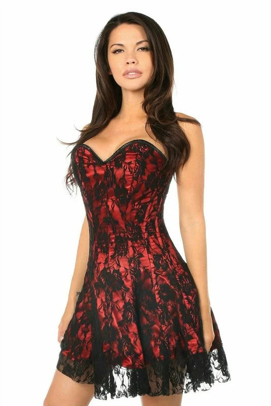 LavishLaceCorsetDressin5BeautifulColorChoices