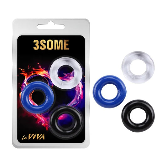 LaViva–3SomeDonutCockRings3Pk