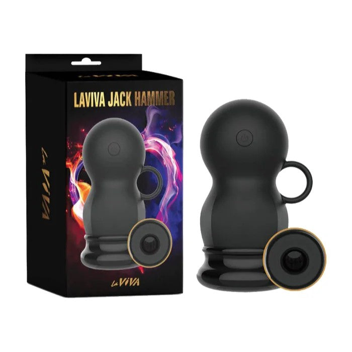 LaViva–LavivaJackHammerThrustingRotatingVibratingStroker(Black)