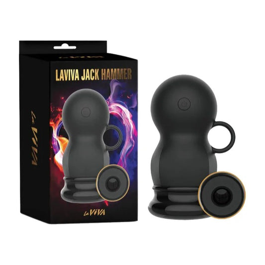 LaViva–LavivaJackHammerThrustingRotatingVibratingStroker(Black)