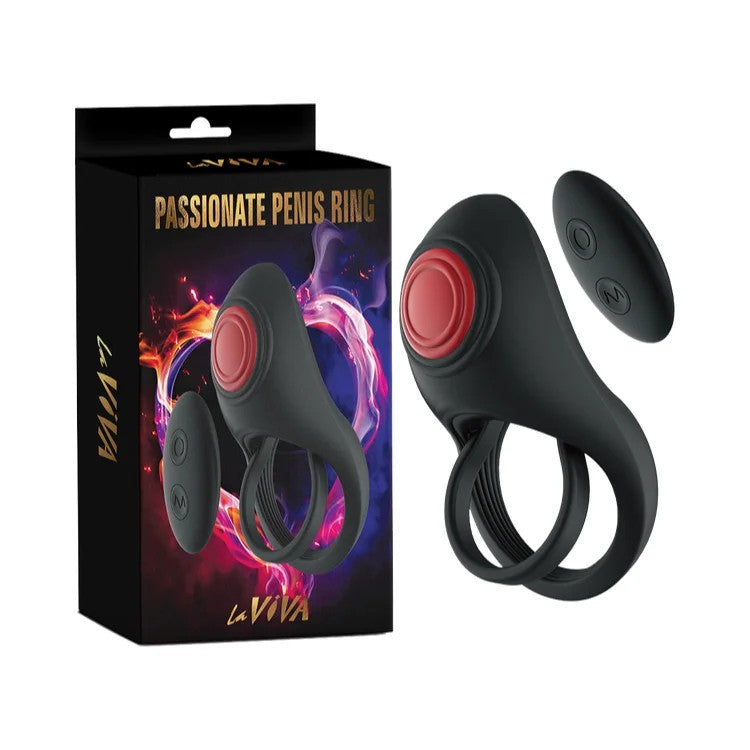 LaViva–PassionatePenisRingwithRemoteControl(Black)DONOTPUBLISH