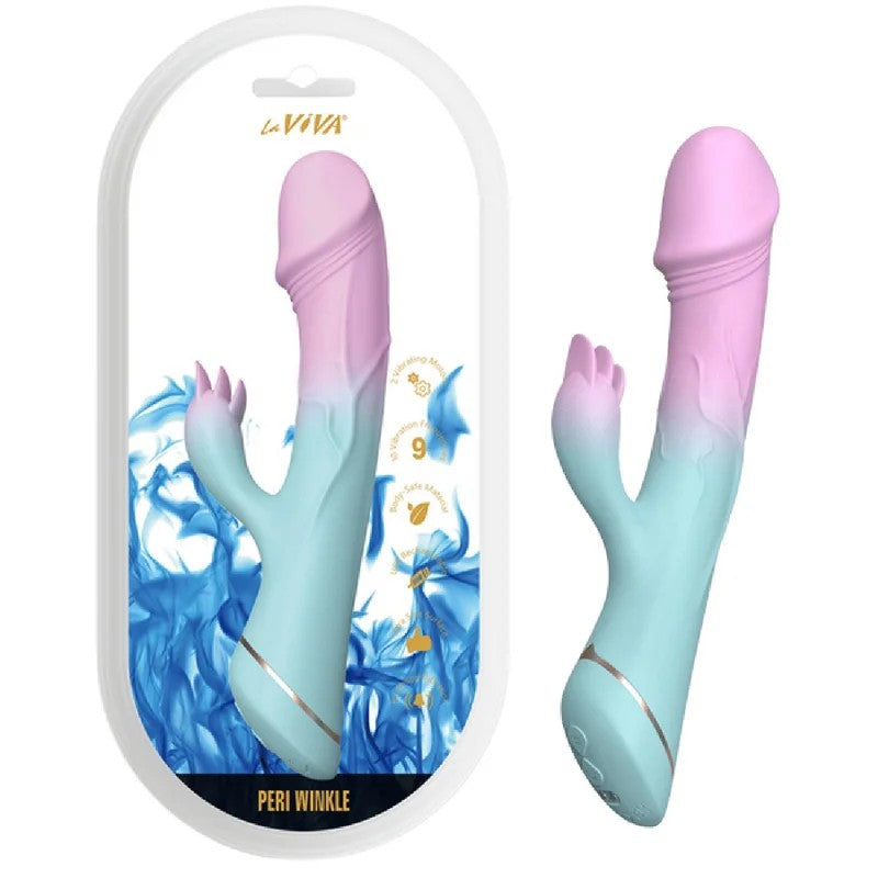 Laviva–PeriWinkle|RechargeableRabbitVibrator