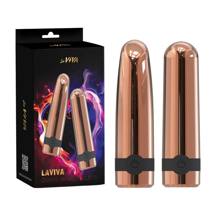 LaViva–QuakeAmmo2PkVibratingBullets(Gold)