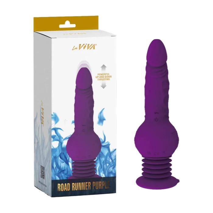 LaViva–RoadRunnerThrustingVibratorWithRemote(Purple)