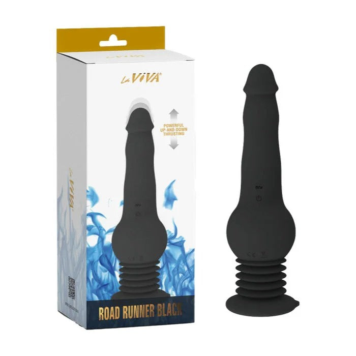 LaViva–RoadRunnerThrustingVibratorWithRemote(Black)