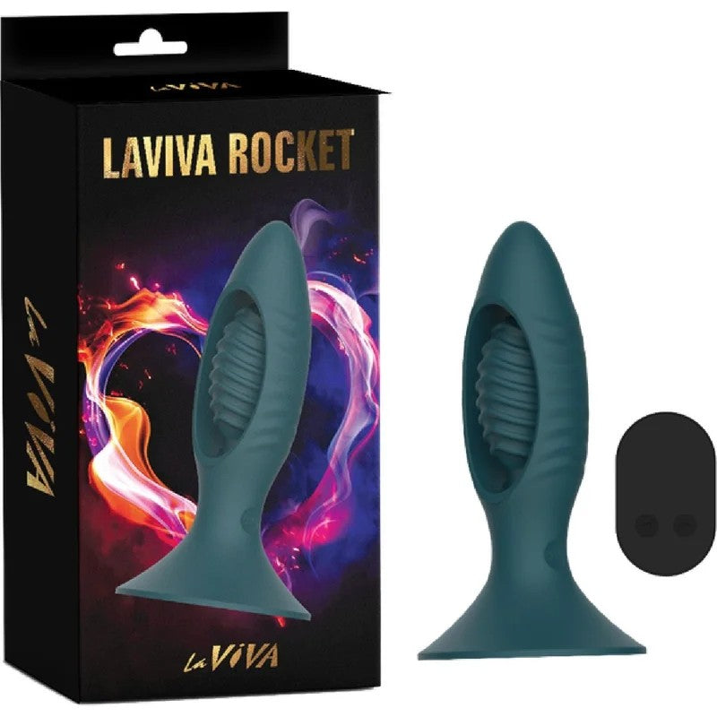 Laviva–RocketButtPlugWithRemoteControl|RechargeableButtPlug