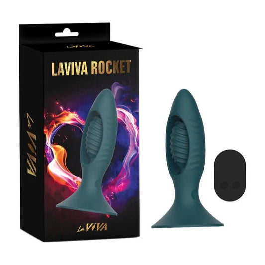 LaViva–RocketWirelessRemoteControlVibratingPlug(Teal)