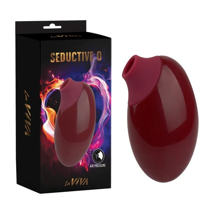 LaViva–SeductiveOClitoralAirPressureVibrator(Maroon)