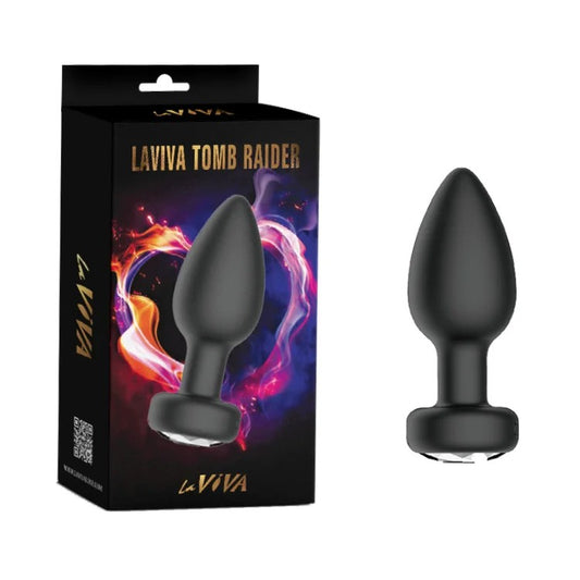 LaViva–TombRaiderSmartphoneApp-enabledVibratingAnalPlug(Black)