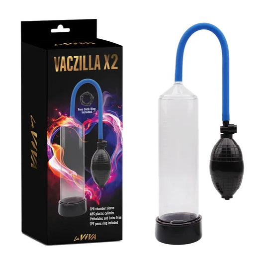 LaViva-VaczillaX2PenisPump(Clear)